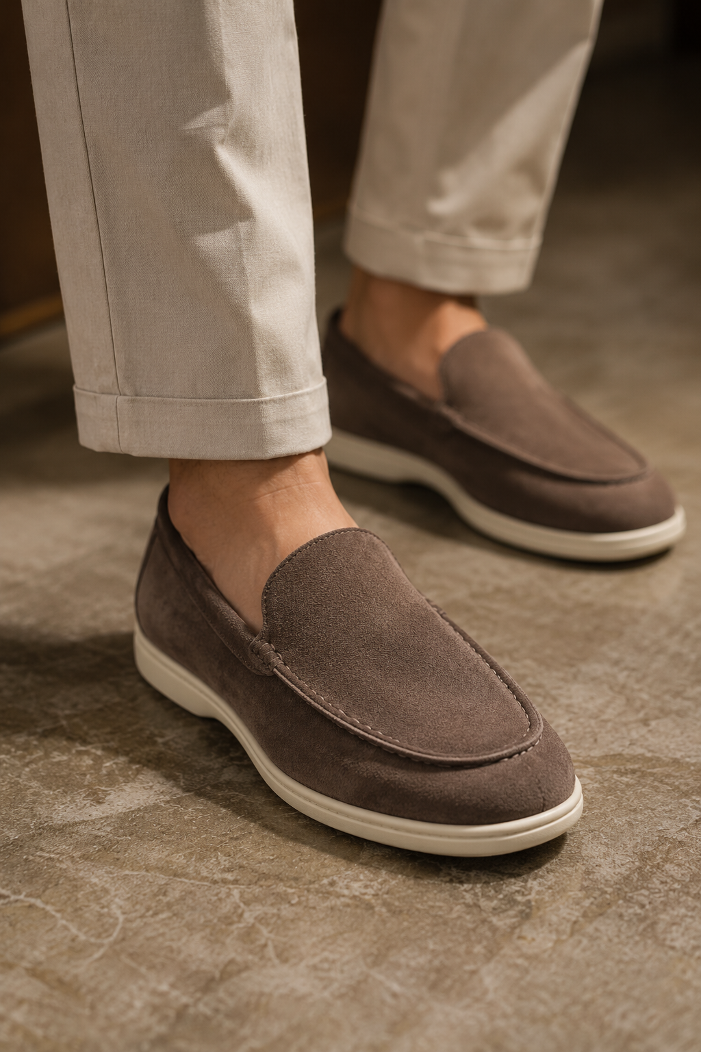 The Savile Suede Loafers