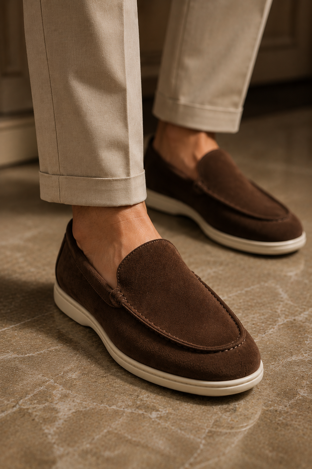 The Savile Suede Loafers