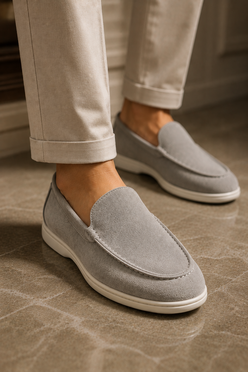 The Savile Suede Loafers