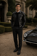 The Gentleman Leather Jacket