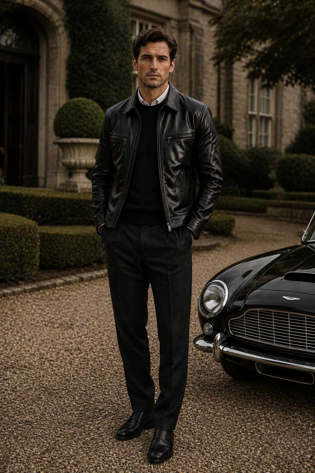 The Gentleman Leather Jacket