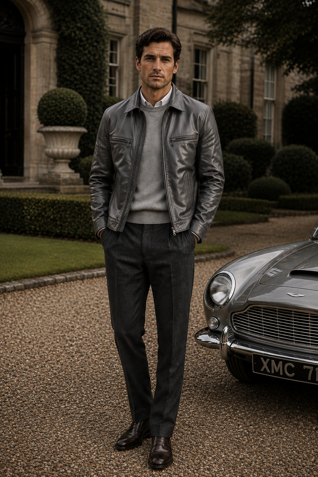 The Gentleman Leather Jacket