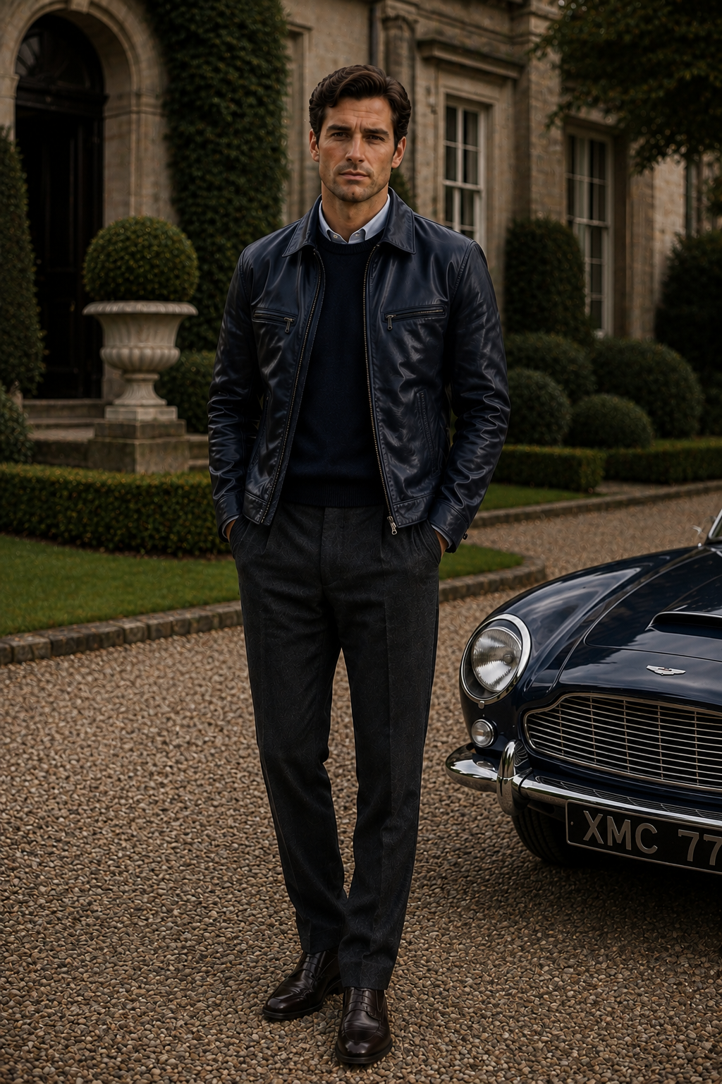 The Gentleman Leather Jacket