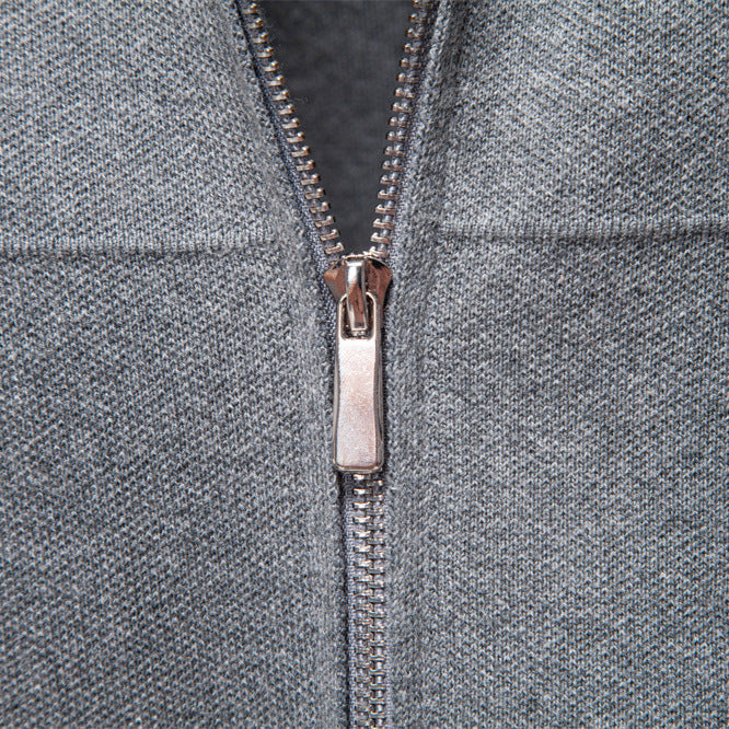 The Kingsbridge Zip Knit